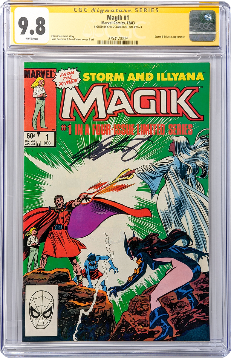 Magik #1 Marvel Comics CGC Signature Series 9.8 Signed Chris