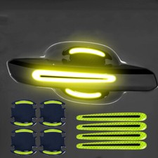 Car Door Handle Sticker Tape Reflective Sticker High Sign Safety Light Reflector