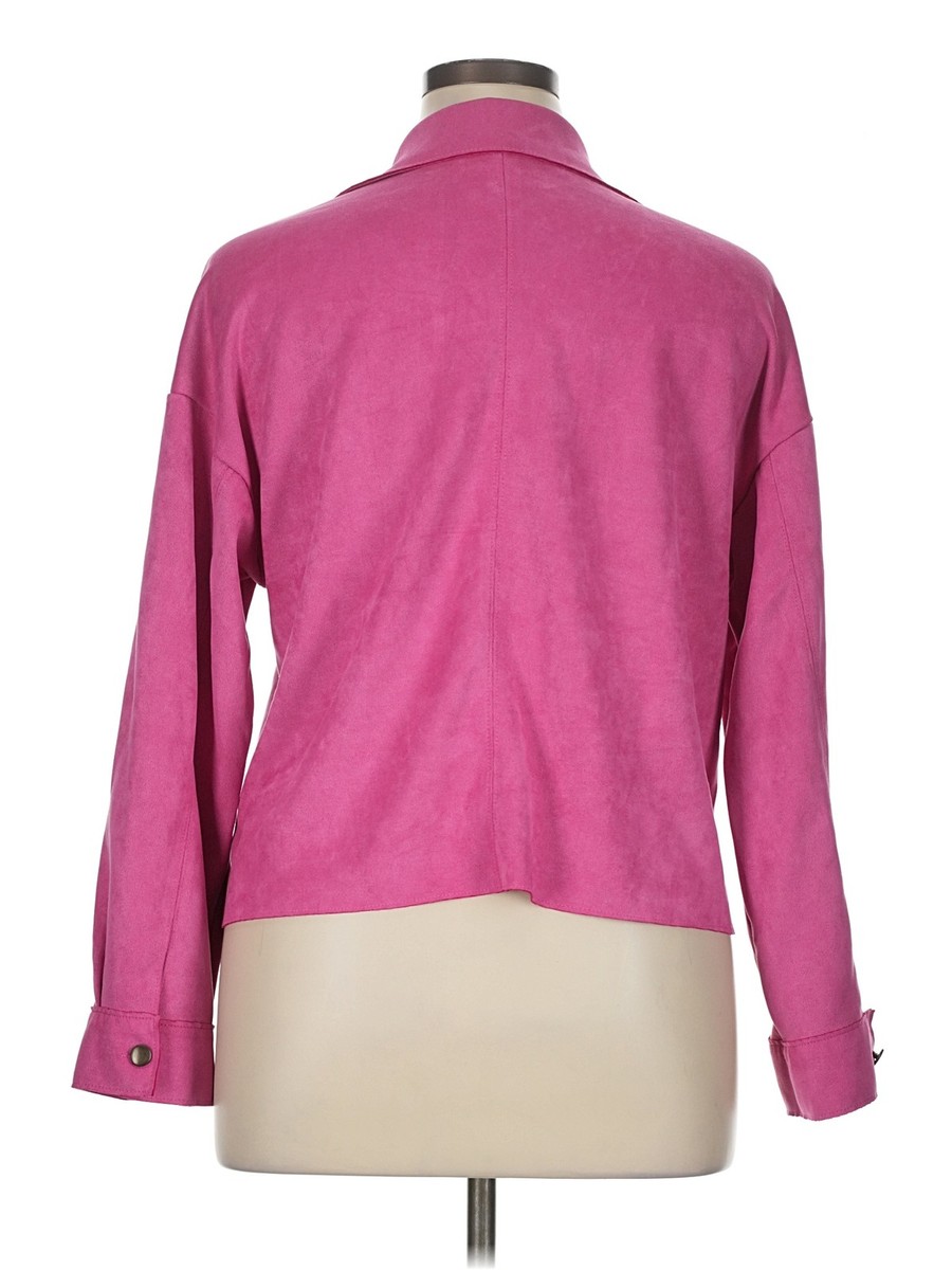 Moa Moa Women Pink Jacket XL View 2