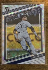 2022 Panini Donruss - Dominators Javier Báez #D-3 Silver /349