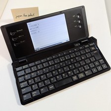 KING JIM Pomera DM100 Digital Memo Compact Keyboard Notepad Bluetooth Tested