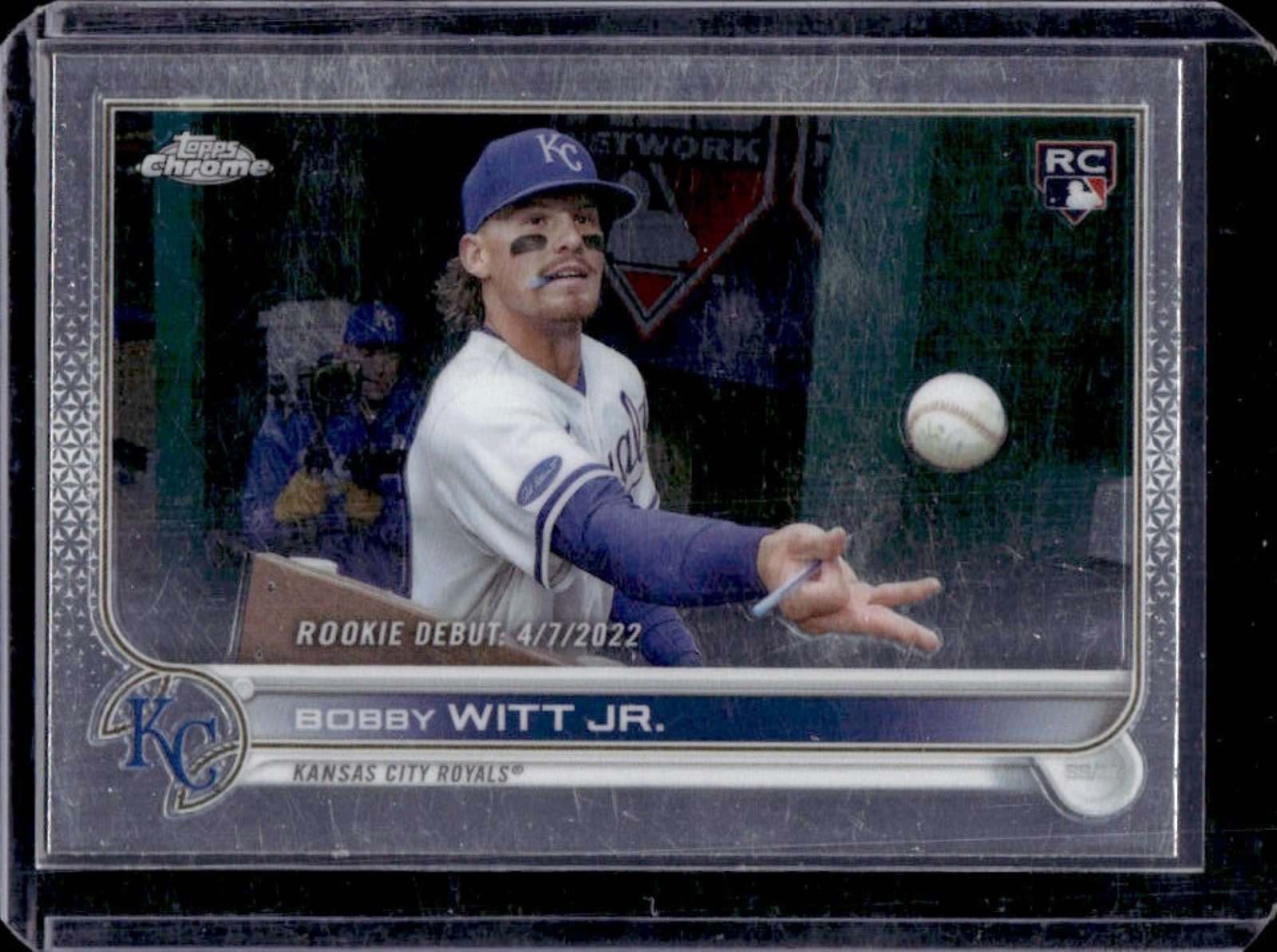 2022 Topps Chrome Update Bobby Witt Jr. RC Rookie #USC176 Royals