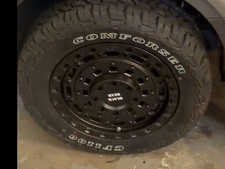 5 Black Bear Swamper Alloys With Tyres ,1 unused , 4 Used 255/60/18 Low Use