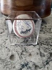 Dallas Stars 1998-99 Champs W/ 6 HOFers Autographed Official MLB Baseball - BAS