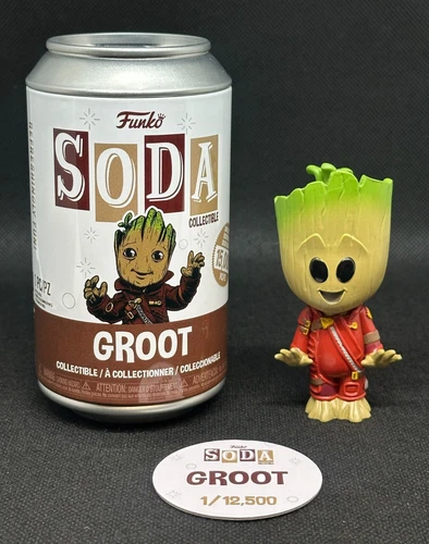 Funko Soda Groot Marvel Guardians of the Galaxy Vol 2 Vinyl Figure COMMON /15000