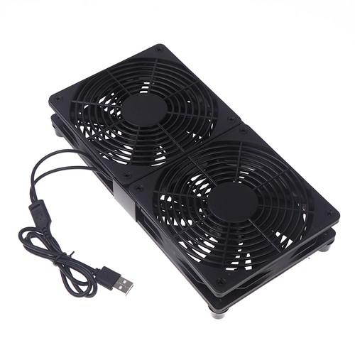 1 Set 120mm DC12V USB Powered PC Router Fans High Airflow Cooling Fan - Bild 14 von 16
