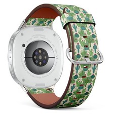 Cactus Desert Plants Vegan Leather Watch Band 40/44/46mm 