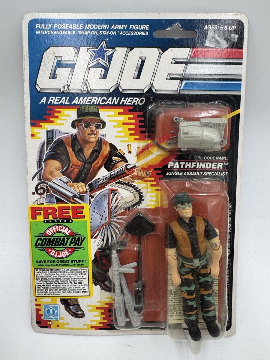 Vintage GI Joe Pathfinder Jungle Assault Specialist Figure 1990