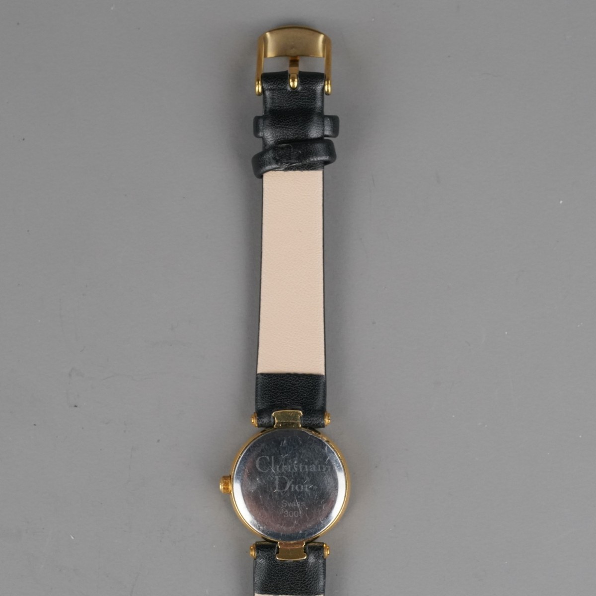 Christian Dior Women's Watch 3005 Gold 24mm Vintage New Battery