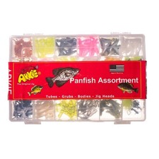 Arkie Lures Panfish Assorted Fishing Kit, 288 Pieces
