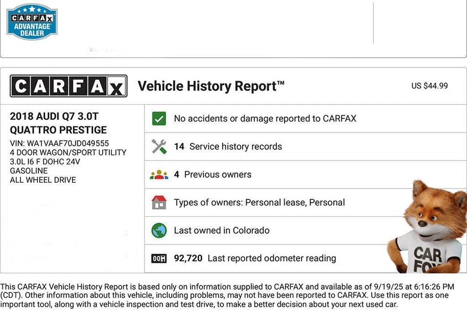 Audi Q7 3.0 TFSI Prestige 2018 Foto 2 de 4