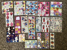 Lisa Frank Sticker Lot Partial Used Sheets 90s Y2K Dogs Cats Koala Rainbow