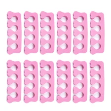 12 Pack Toe Separators Foam Pedicure Spacers Soft Nail Polish Manicure Tools