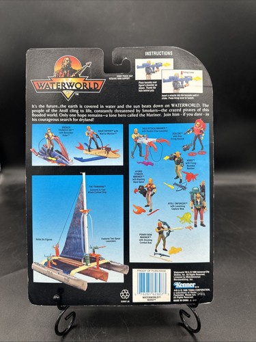 Waterworld Nord action figure with Firing Bazooka Bomber 1995 Kenner - Picture 2 of 2