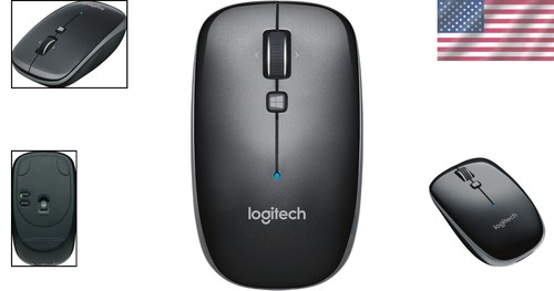 Sleek Logitech M557 Wireless Bluetooth Mouse - Compatible with All Devices - Picture 2 of 7