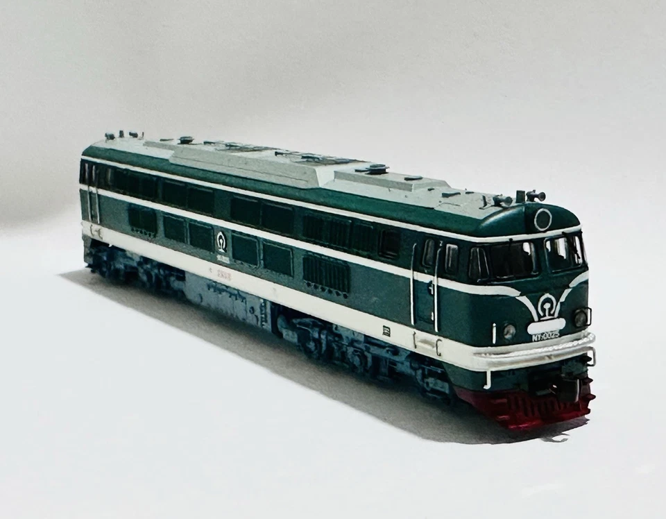 Changming N scale 1:160 NY7 Diesel locomotive Band New DC 京局京段 - Image 2 of 4