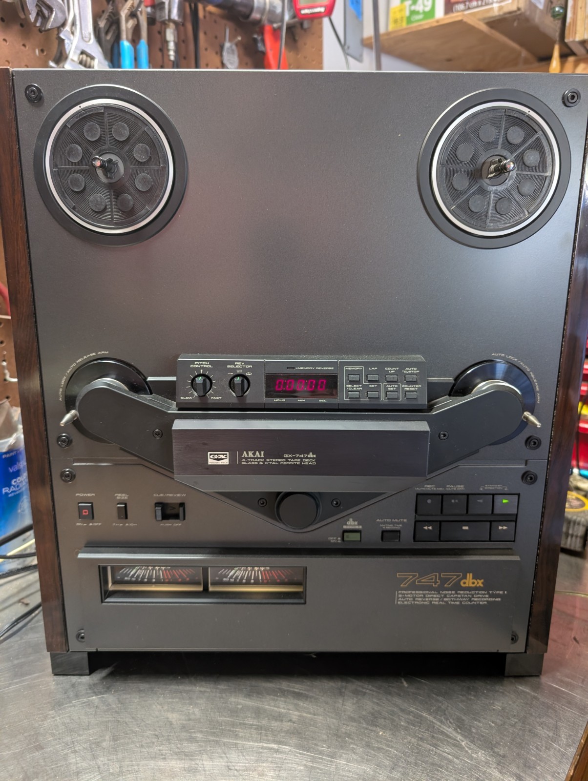 Akai GX-747DBX vintage audio equipment - eBay listing photo 3