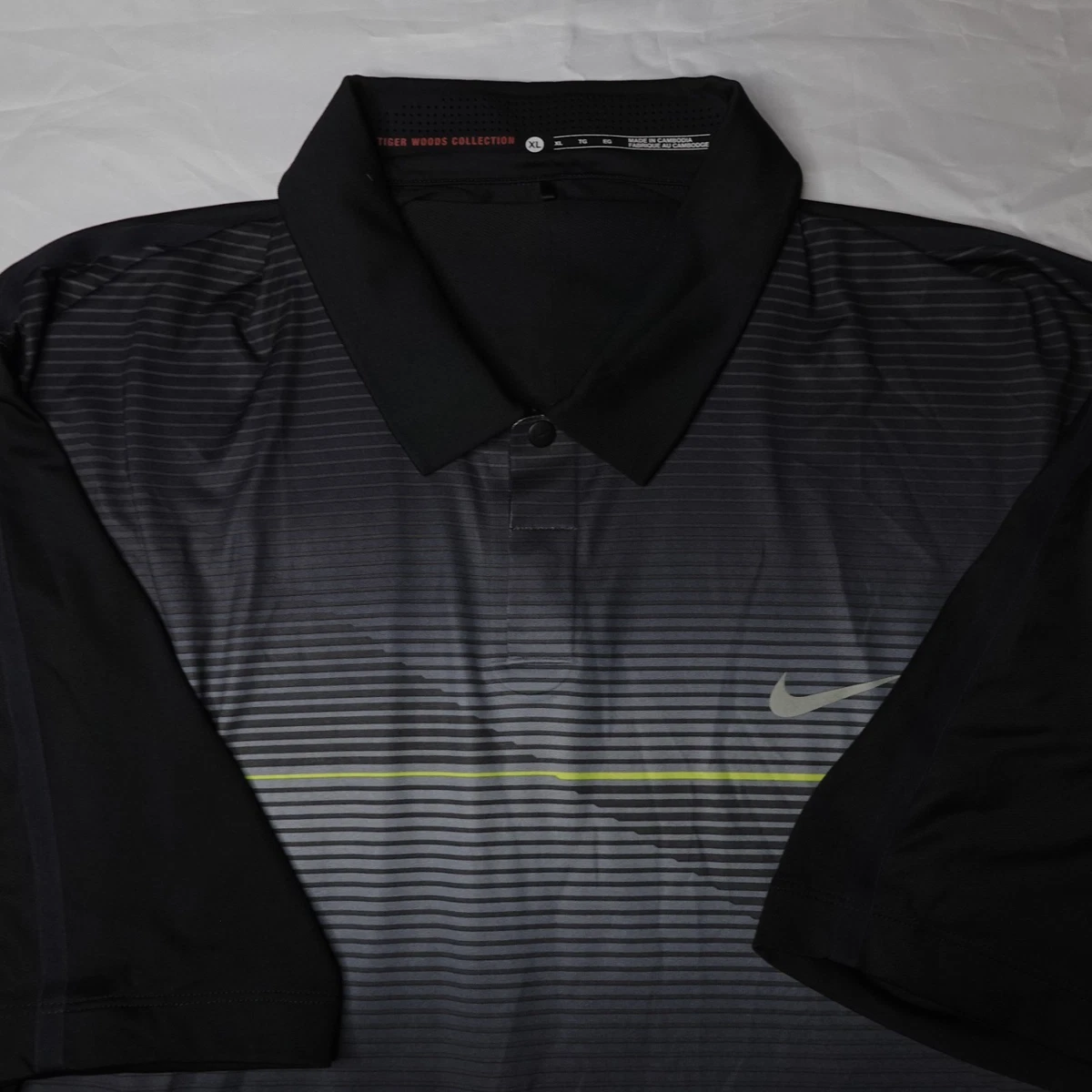 Nike Tiger Woods Polo Indiana Men's Golf Shirts, Tops & Sweaters