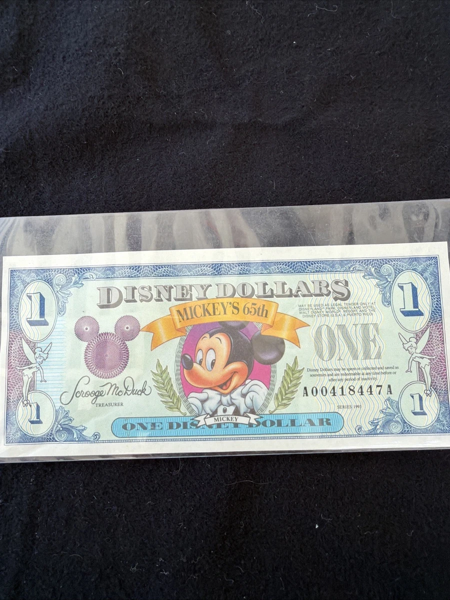 1993 Disney Dollar for sale | eBay