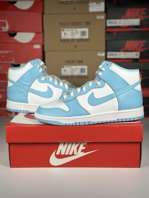 Size 9.5M - Nike Dunk High Blue Chill - Brand New - Ships Same Day