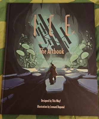 ICE The Artbook by Léonard Dupond Hardcover 2022 This Way! Boardgames Art
