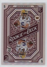 2024 Panini Donruss Elite Rookie On Deck Jayden Daniels #16 17rk