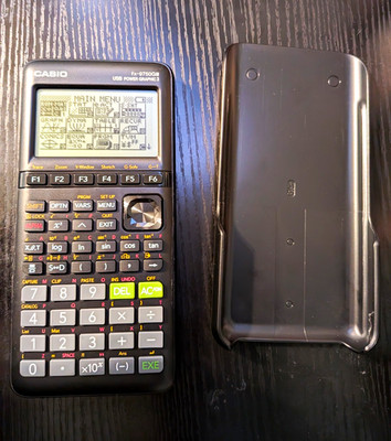 Casio fx-9750GIII Graphing Calculator LCD USB Programmable w/ Slide Cover