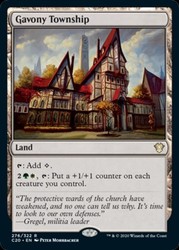 Gavony Township 276/322 Commander 2020