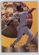 1998 Bowman's Best Refractor 234/400 Manny Ramirez #14 6m1