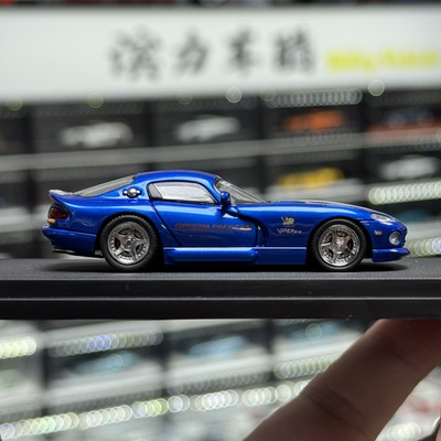#ad 1:64 Blue Viper Show Car Limited Edition Model Rare Diecast for Display $73.49