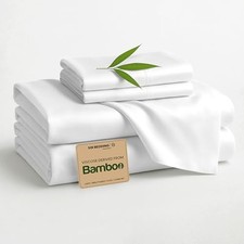 SGI bedding Hotel Quality Luxury King Sheet Set 4 Piece 100 Organically