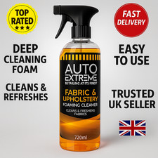 Fabric & Upholstery Cleaner Car Van Sofa Carpet Seats Refreshing Interior Home