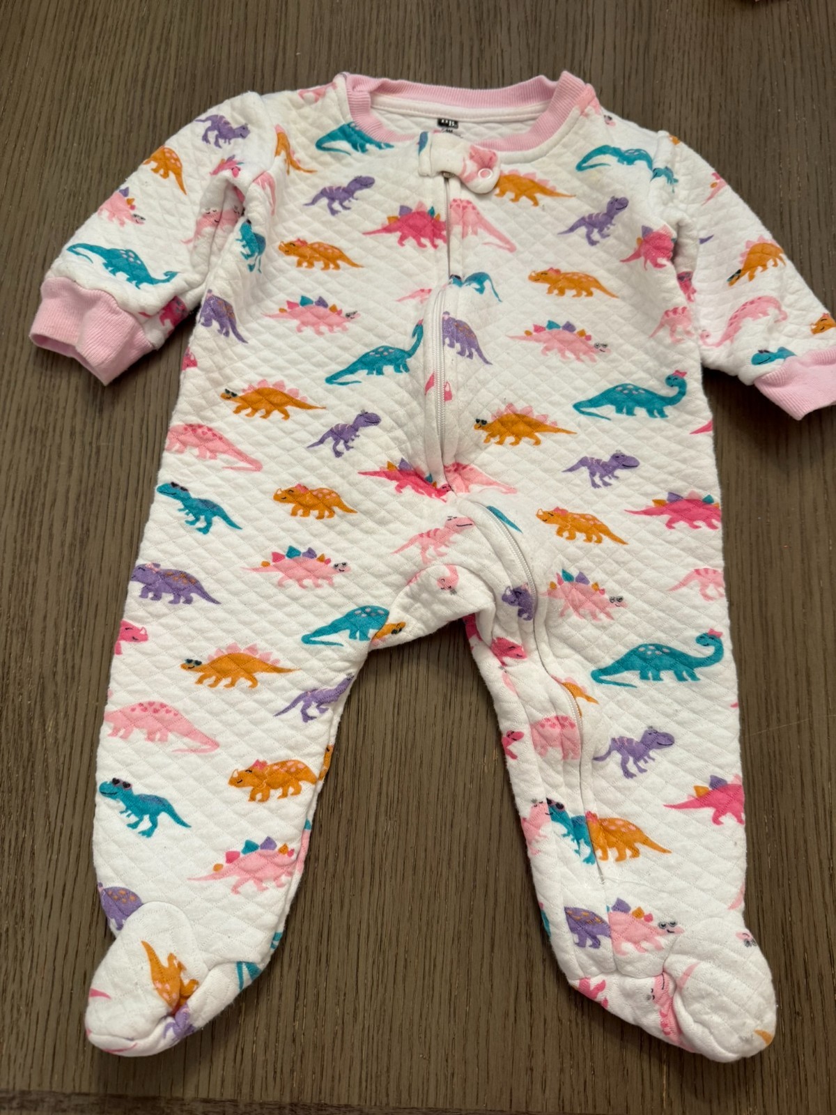 Hudson Baby Dinosaur Pajamas Baby Girl 6-9 Months