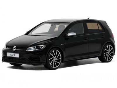 VW Golf 7 R 5-door 2017 black resin model car OT417 Otto 1:18