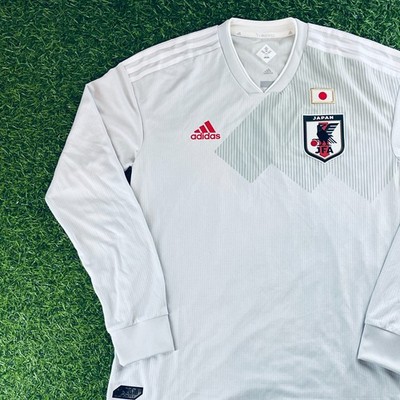 Japan 2018 Official Away Player Issue Long Sleeve Jersey Shirt Kit