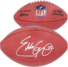 Eddie George Tennessee Titans Autographed Full Color Duke Football