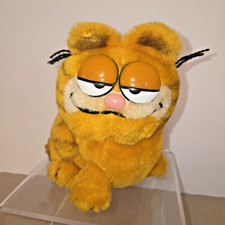 Vintage Garfield The Cat Plush Stuffed Animal 1981 Dakin 6  