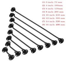 1Pc Door Lock Shed Cabin Hook Furniture Window Catch Gate Eye Bolts Catch Holder