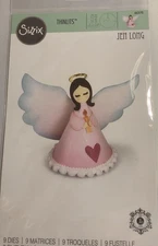 Rare Sizzix 3D Angel Die Set. Jen Long Thinlets. 663170