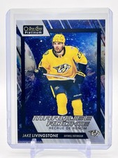 2023-24 OPC Platinum JAKE LIVINGSTON Marquee Rookie Cosmic Predators 08/65