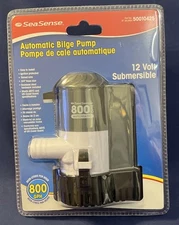 Sea Sense -  50010425 Automatic Bilge Pump - 800 GPH - 12v Submersible
