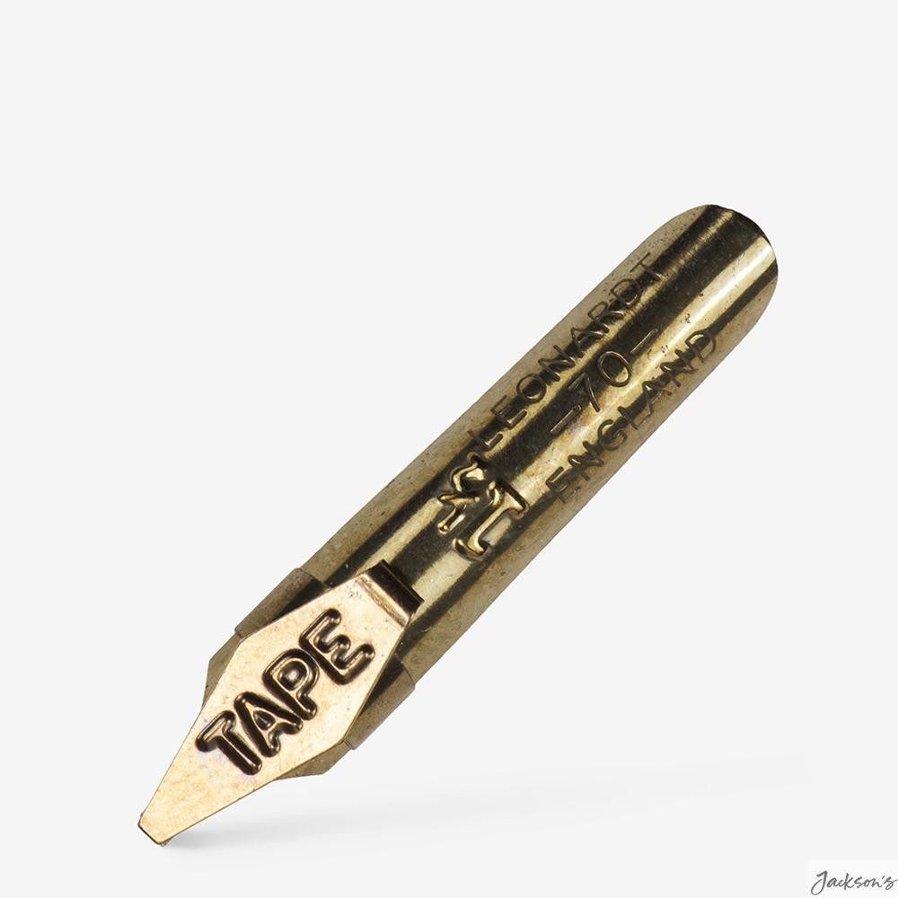 Manuscript Calligraphy Nib Polished Metal Size 1 1/2 For Stencil Lettering