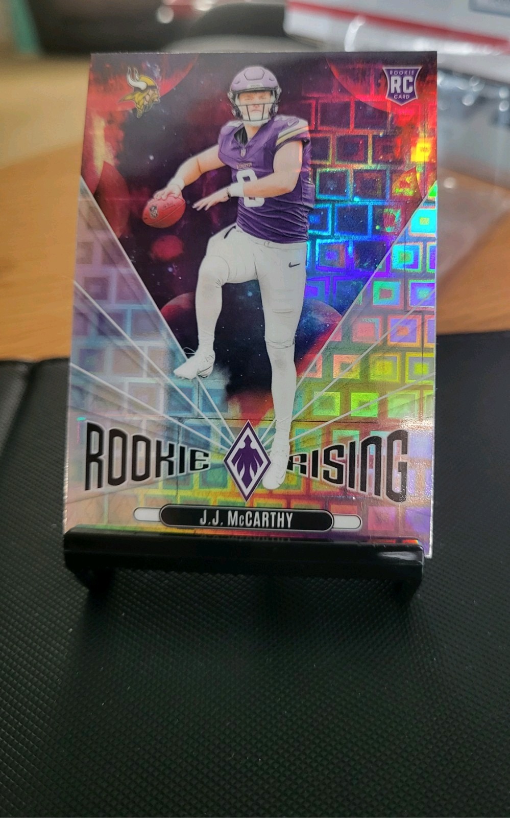 J.J. McCarthy 2024 Phoenix Rookie Rising Pandora RC #RR-JMY NFL QB