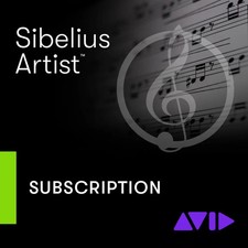 Sibelius 1-Year Subscription | Boxed | Avid Sibelius | Software