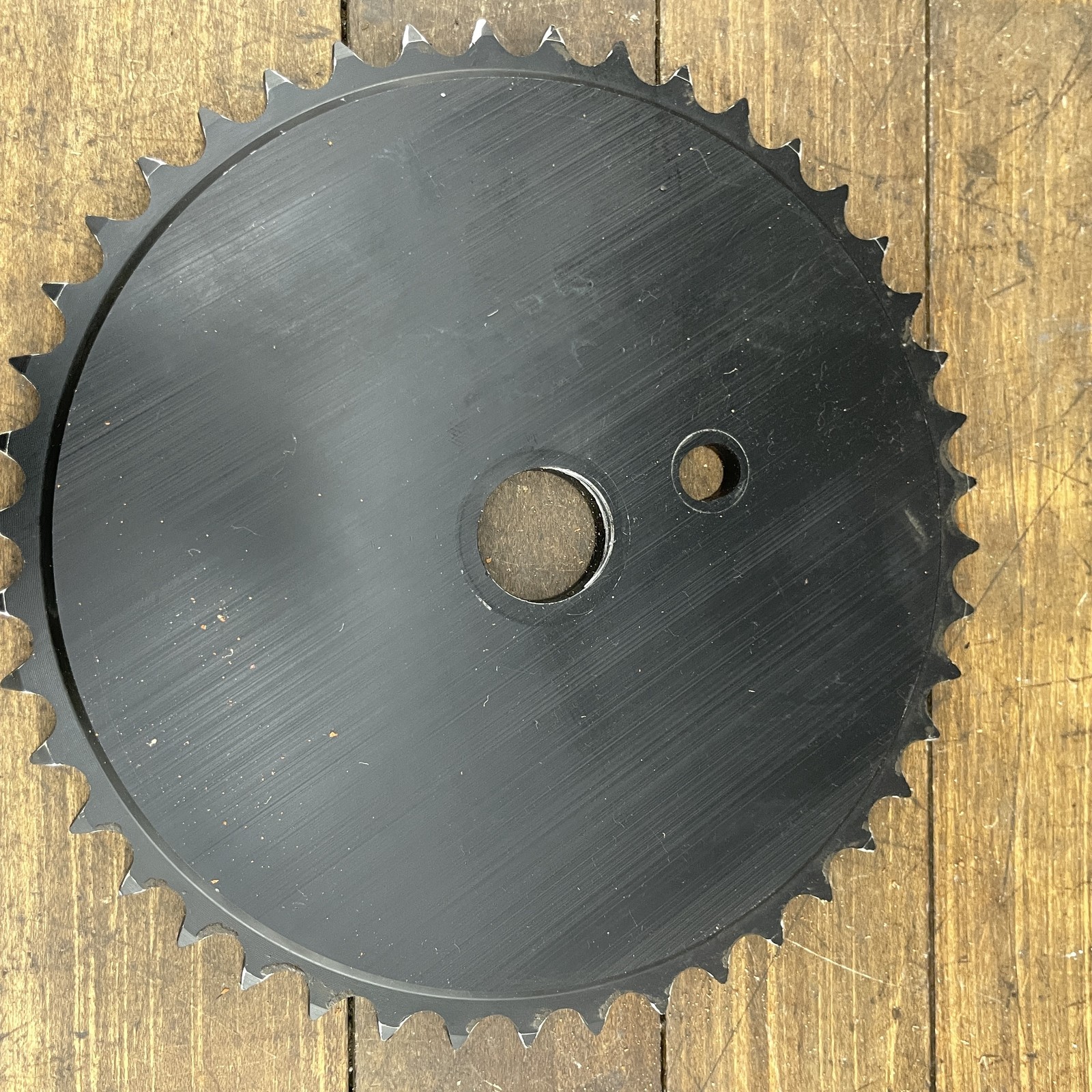 Vintage Powerlite 44T BMX Sprocket 44 Tooth Chainring Mid School Freetyle Alloy