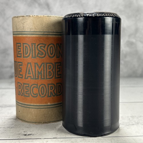 Edison Cylinder Record Who Stole The Chickens 4529 (Coon) Golden & Hughes
