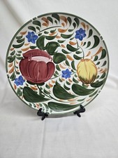 Wade Dinner Plate Floral Tulips 25 Cm Made In England Excellent Condition