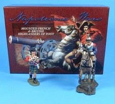 17257 - Mounted French  British Highlanders - Napoleonics - RETIRED - W Britain