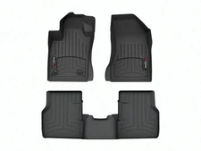 WeatherTech Custom Floor Mats FloorLiner for 441817-1-2 - 1st & 2nd Row Black