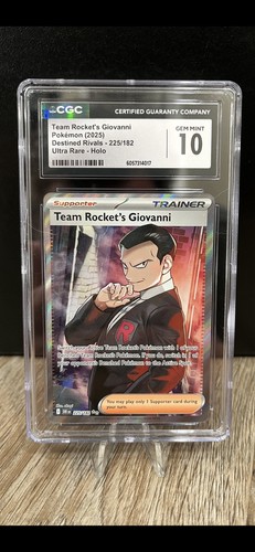 Team Rocket's Giovanni graded CGC 10 for sale on eBay